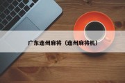 广东连州麻将（连州麻将机）