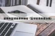 世界杯篮球世界杯排名（篮球世界杯得分榜）