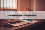 卡拉斯科世界杯（卡拉斯科西甲）