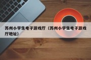 苏州小学生电子游戏厅（苏州小学生电子游戏厅地址）