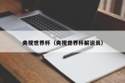 央视世界杯（央视世界杯解说员）